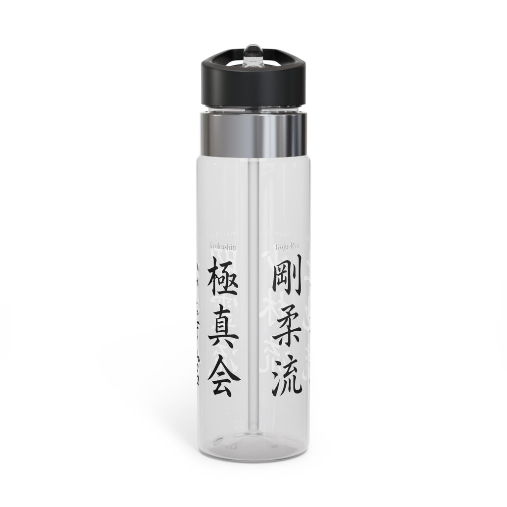 20 oz Tritan Sport Bottle — 6 Karate Styles Kanji 2nd Set Design