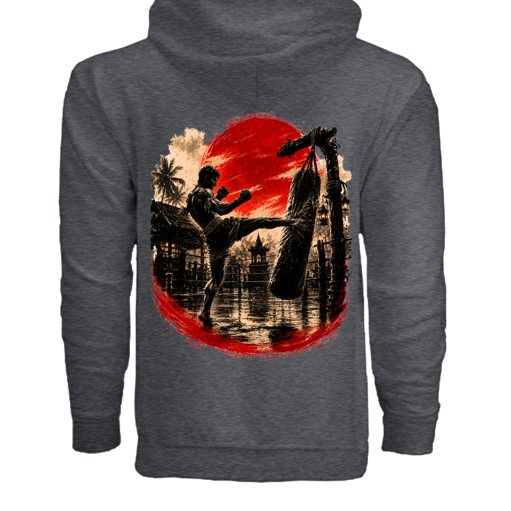 DARK HEATHER - G186 - BACK