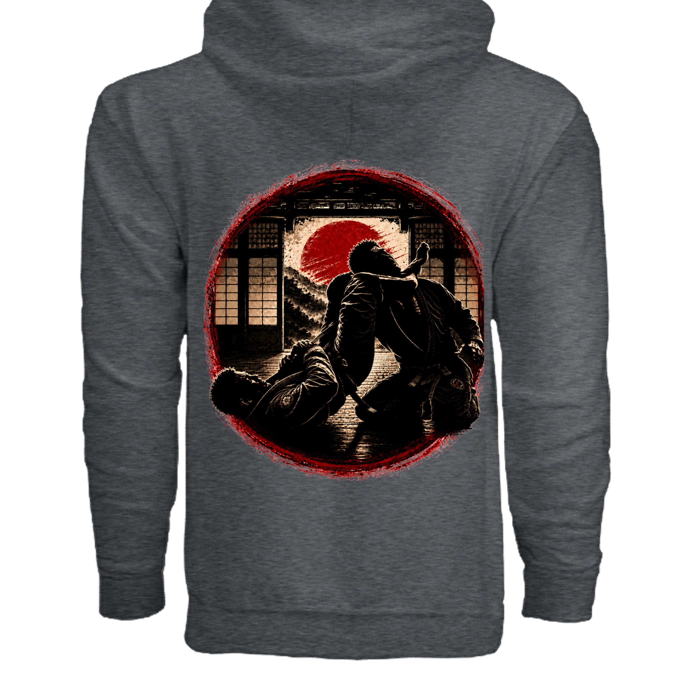 DARK HEATHER - G186 - BACK