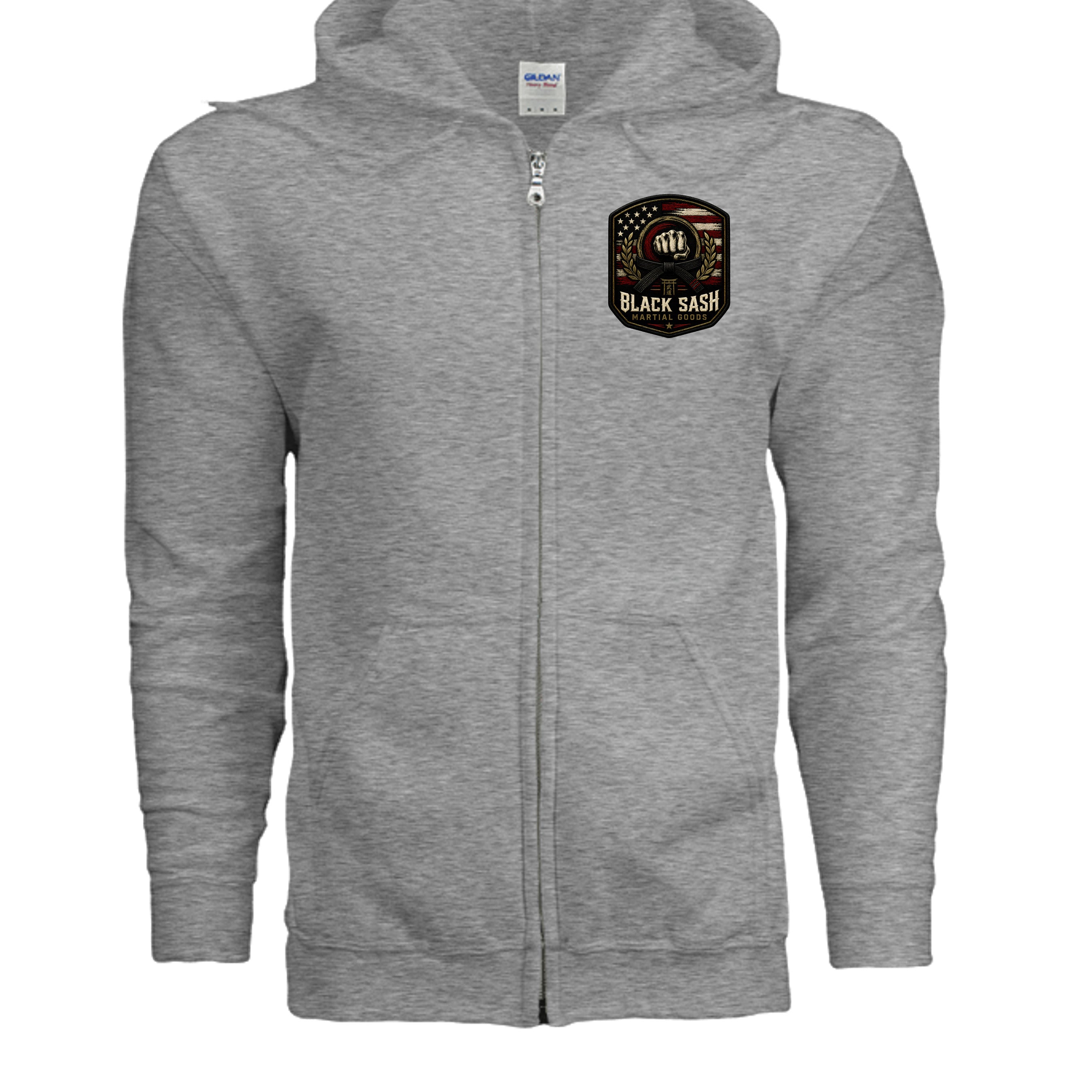 GRAPHITE HEATHER - G186 - FRONT
