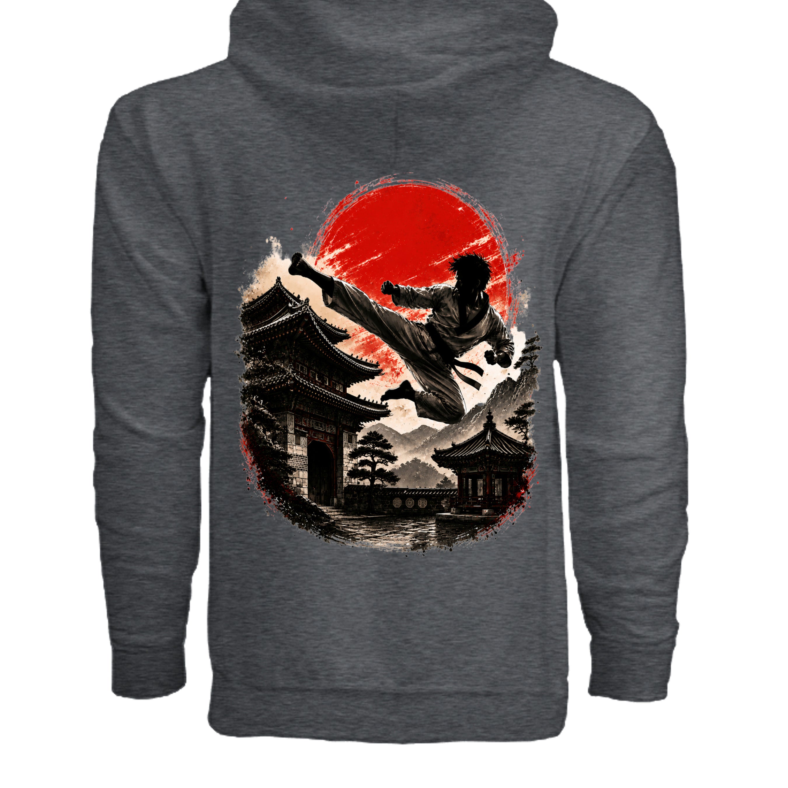DARK HEATHER - G186 - BACK