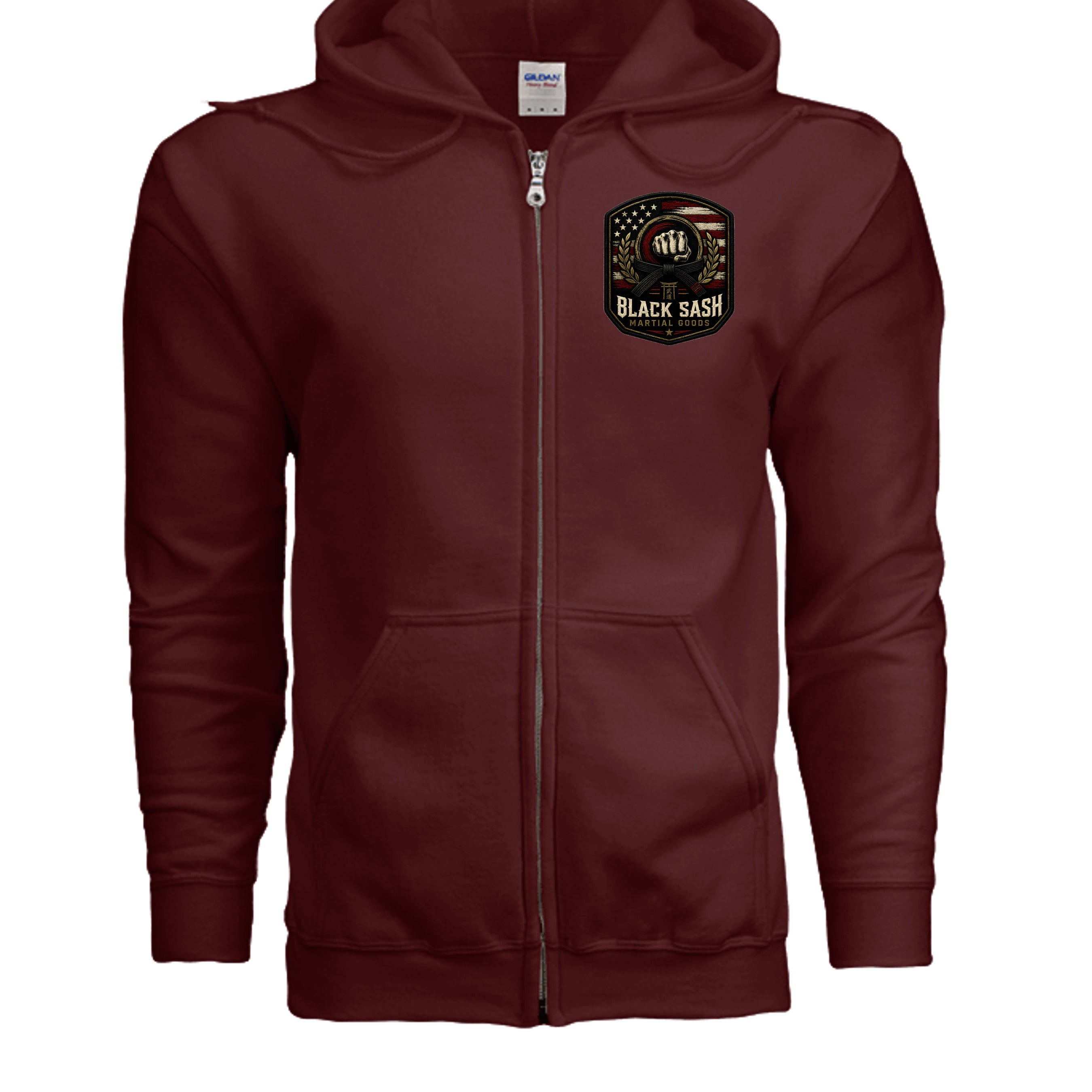 MAROON - G186 - FRONT